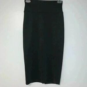 Derek Heart Black Pencil Skirt​​